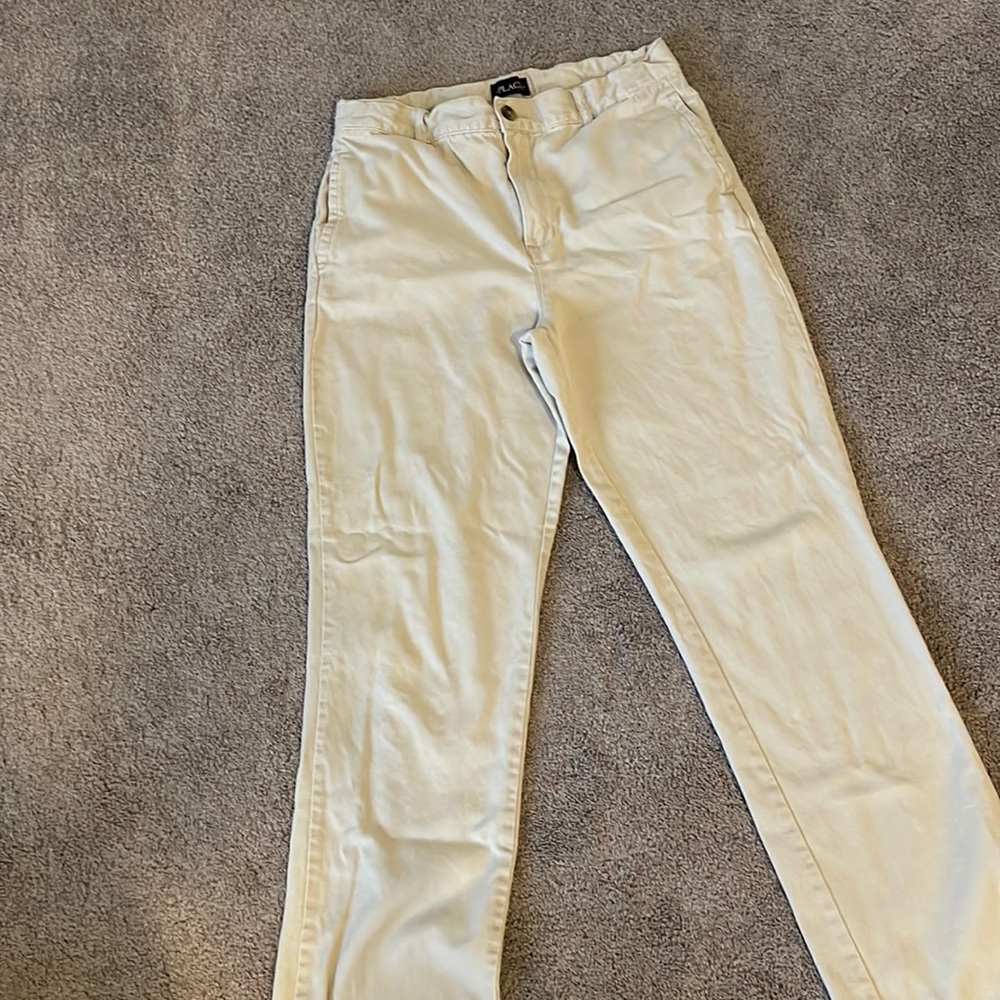 Boys khakis size 16 Childrens place
